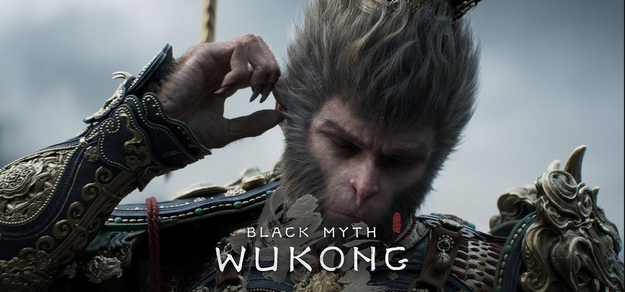 Wu Kong in action - Black Myth